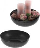 Image du produit Cepewa Bol déco, rond, gris naturel, L, diamètre environ