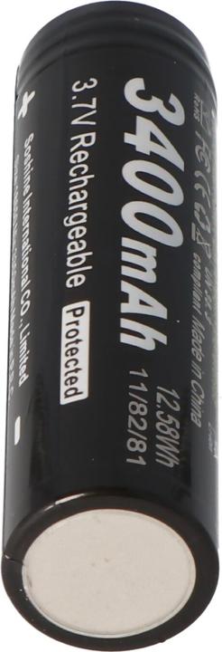 Produktbild Soshine Akku 18650 68,2x18,45mm PCB geschützt Panasonic Zelle (1 Stk., 18650, 3400 mAh)