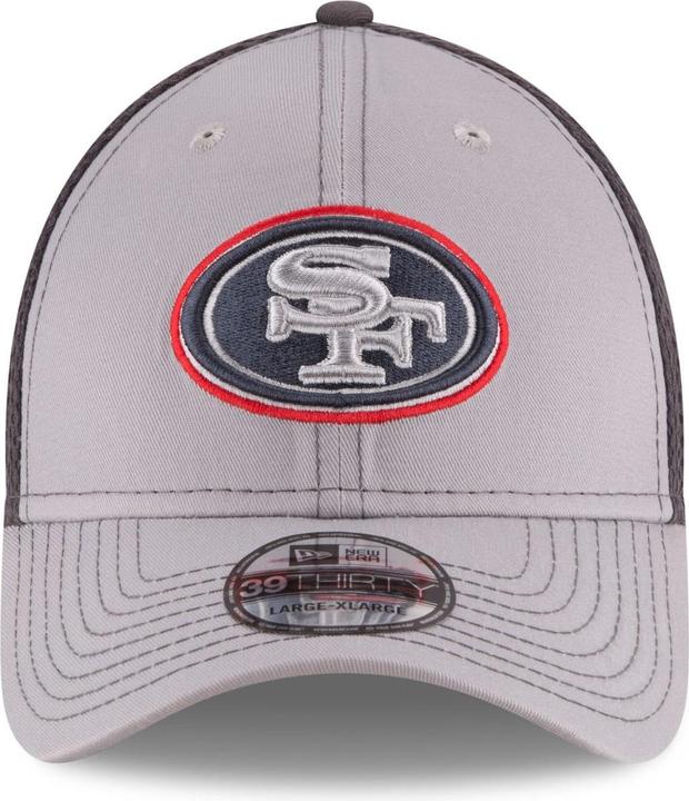 Actual product image New Era 39Thirty Stretch Mesh Cap - San Francisco 49ers (XL)