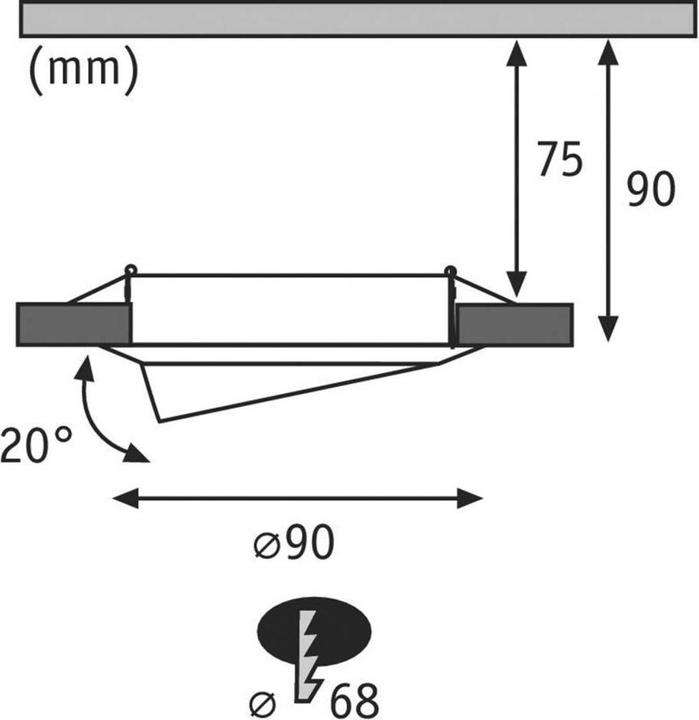 Produktbild Paulmann Einbauleuchte Base Set (350 lm, GU10)