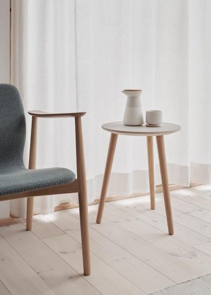 Actual product image Stelton Theo cup with coaster 0.2 l. sand (200 ml, 1 x)