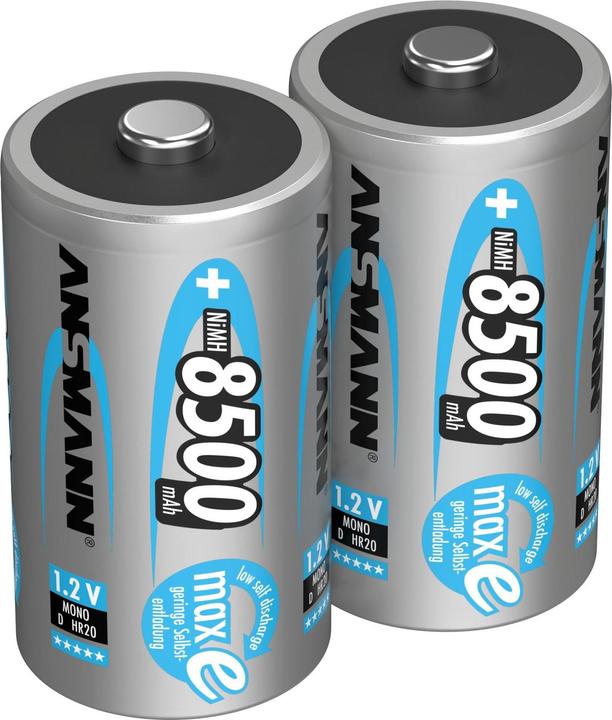 Produktbild Ansmann HR20 Max E (2 Stk., D, 8500 mAh)