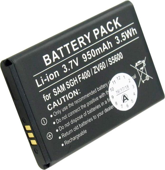 Produktbild Samsung Akku SGH-F400, -L700, SGH-J800 (Akku, Samsung M7600 BEAT DJ, SGH-F400)