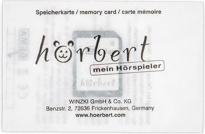 Produktbild Hörbert 4GB SDHC Speicherkarten-Editionen „Luftballon" (4 GB, SDHC)