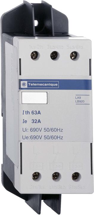 Produktbild Schneider Electric Strombegrenzer, 3p, 63A, für LA9LB920