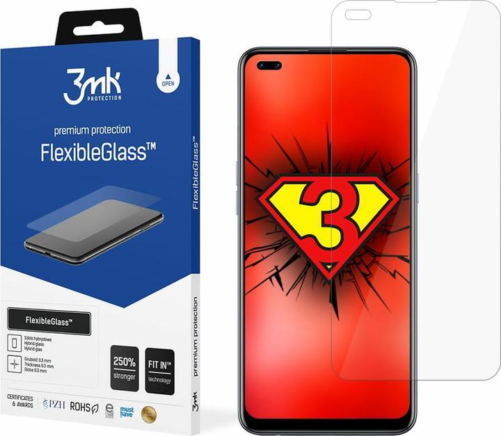 Actual product image 3MK FlexibleGlass Asus Zenfone 7 Pro Szkło Hybrydowe (1 Piece, Asus Zenfone 7 Pro)
