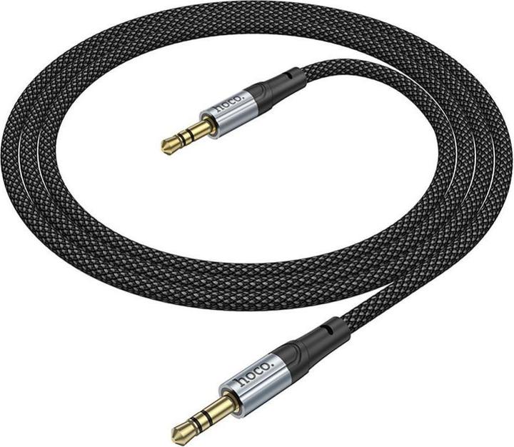 Produktbild Hoco 3.5mm to 3.5mm Audio Kabel UPA26, 1m, Schwarz (1 m)