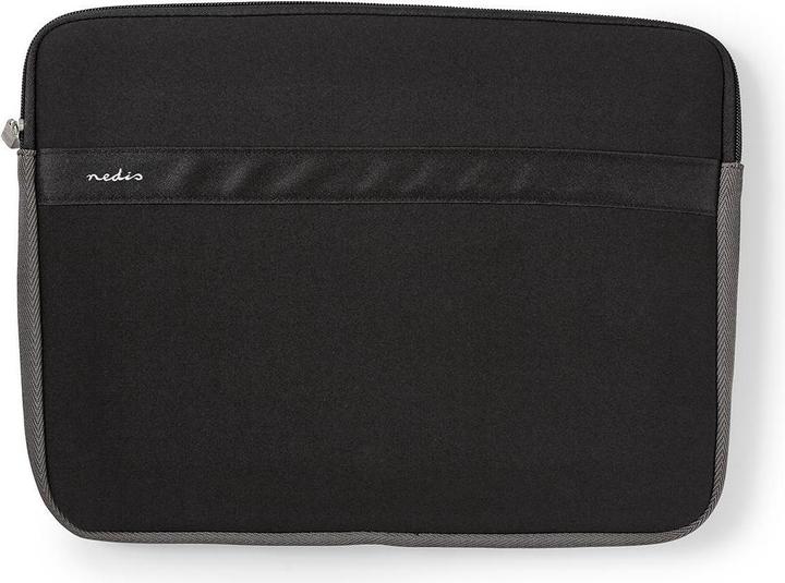 Produktbild Nedis Notebook-Tasche- 15-16"- Neopren- Anthrazit Schwarz- 22 mm- 277- 380 (16", Universal)