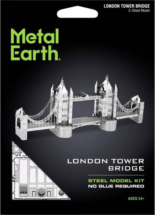 Produktbild Metal Earth Metall Erde London Tower Bridge Silver Edition
