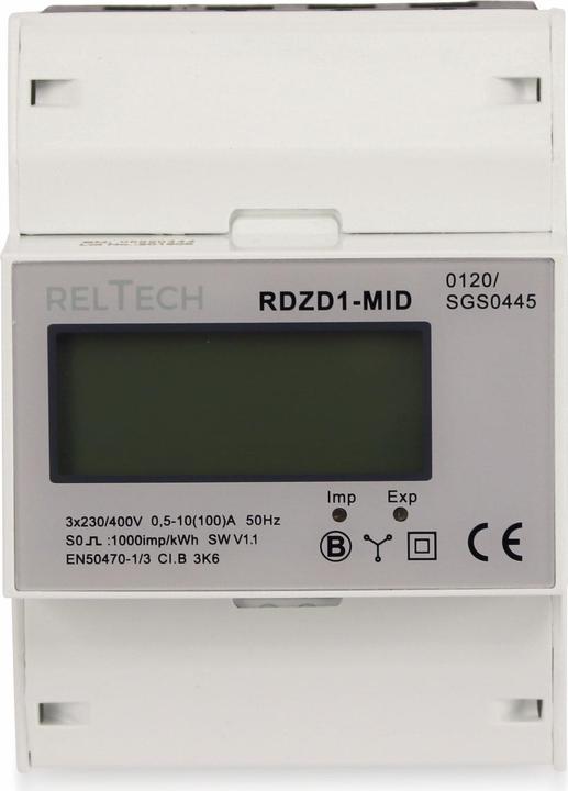 Reltech Drehstomzähler RDZD1-MID