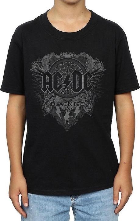 Image du produit AC/DC T-shirt noir en coton glacé garçon (140, 146)