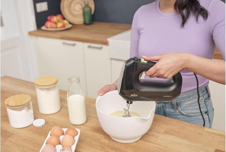 Actual product image Braun HM2110 BK Hand mixer (500 W)