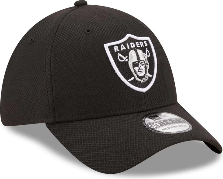 Produktbild New Era 39Thirty Diamond Cap - Las Vegas Raiders - L/XL (L)