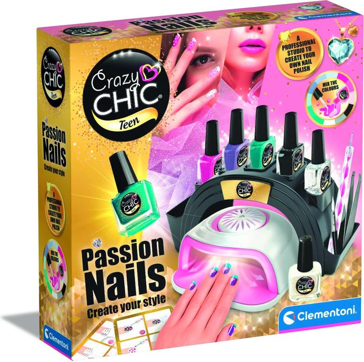 Produktbild Clementoni Crazy Chic Teen - Passion Nails