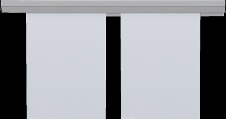 Actual product image Franken Paper clamping rail, self-adhesive, length: 580 mm plastic, can be extended as required, wall (210 x 297 mm)
