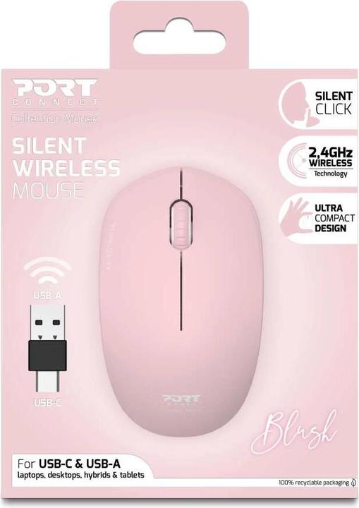 Produktbild Port Designs SILENT - Wireless Mouse (Kabellos)