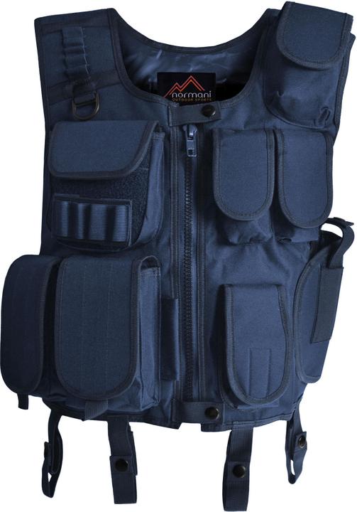 Actual product image Normani Waistcoat with detachable Velcro patch Tac Charge-V (L, XL)