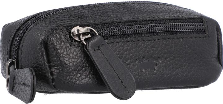 Actual product image Braun Büffel Prato leather key case 9 cm