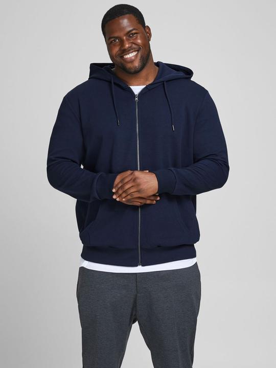 Produktbild Jack & Jones Durchgehender Reissverschluss Plus Size Hoodie (XL, 3XL)