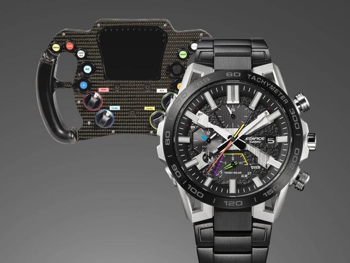 Immagine prodotto Casio EQB-2000DC-1AER Edifice Solar 47mm 10ATM (Orologio da polso analogico, Cronografo, 47 mm)
