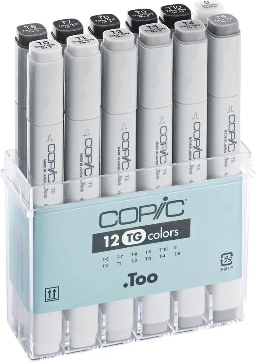 Produktbild Copic Grautöne TG (7 mm)