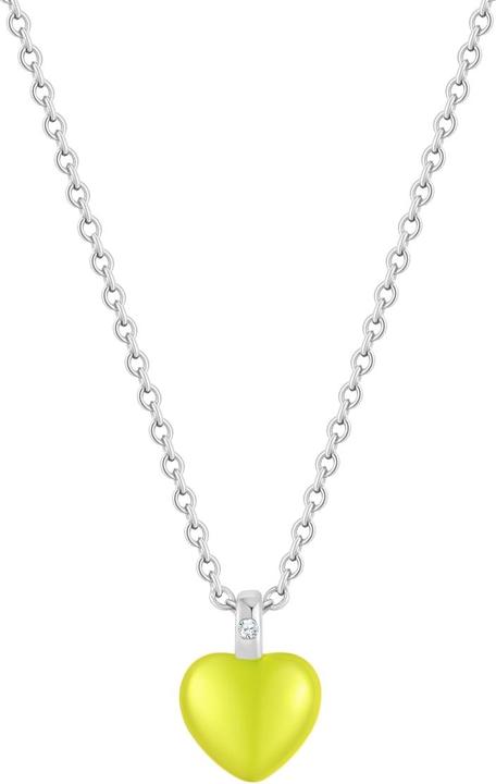 Glanzstücke München Damen Kette Herz Sterling Silber - 35946 (Sterling Silber, 40 - 45 cm)