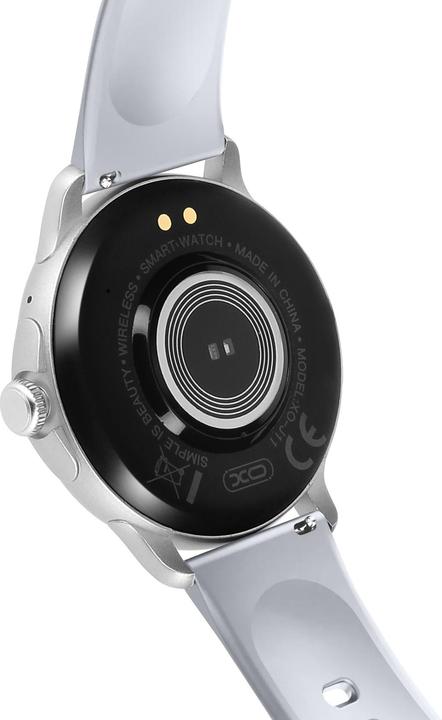 Actual product image xO smartwatch J11 Amoled silver