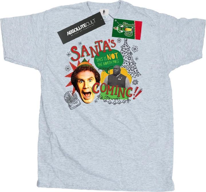 Actual product image Elf Mens North Pole T-Shirt (L)