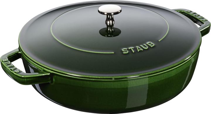Produktbild Staub Bräter mit Chistera Drop-Structure (28 cm, Bräter + Schmortopf, Gusseisen)