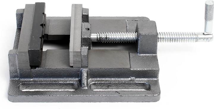 Produktbild Wiltec Maschinenschraubstock 75mm Werkstatt Schraubstock Tischbohrmaschine (75 mm)