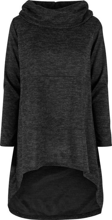 Cloud 5ive Cloud5ive Damen Kleid Turtle-Neck Hoodie Kleid Kapuze (XS)