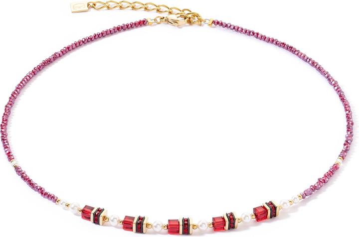 Actual product image Coeur de Lion Red necklace (Stainless steel)