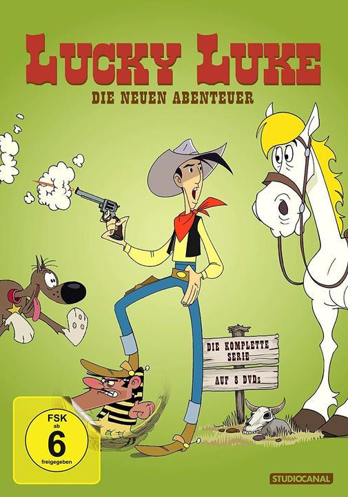Lucky Luke - Die Neuen Abenteuer - Gesamtbox (DVD, 2018, Deutsch)