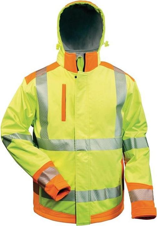 Produktbild Elysee Warnschutz-Softshelljacke Rickmer Grösse XXL gelb/orange (XXL)