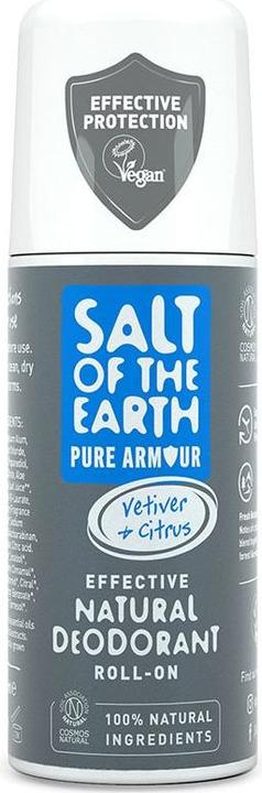 Salt Deodorant Vetiver & Citrus Roll on (Roll-on, 75 ml)