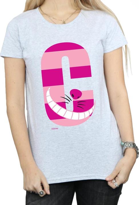 Actual product image Disney Womens/Ladies Alphabet A Is For Alice Cotton T-Shirt (XL)