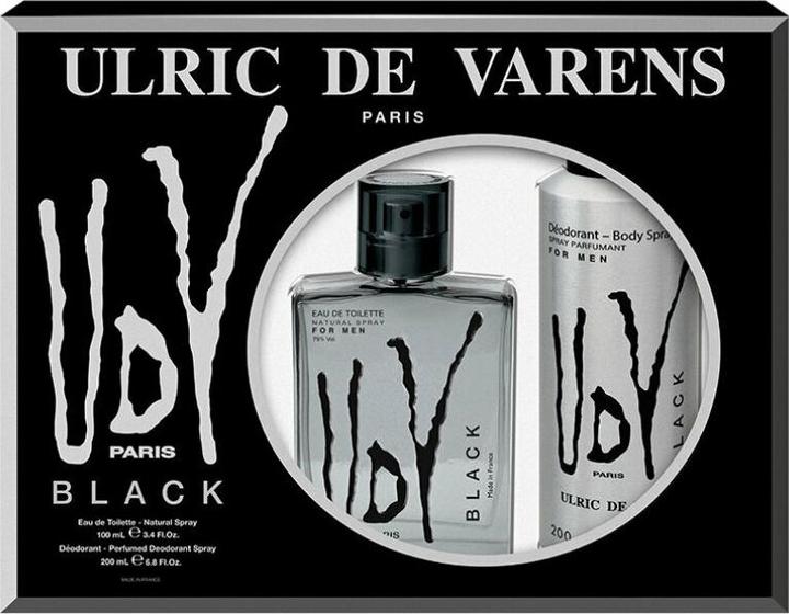 Immagine prodotto Ulric De Varens Set di vapori di Eau de Toilette Nero (Eau de toilette, 200 ml)
