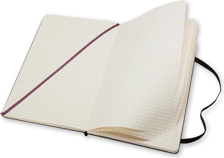 Image du produit Moleskine Carnet Classic Large (A5, Quadrillé, Couverture rigide)