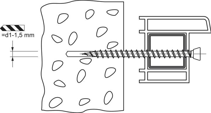 Image du produit Spax Ancrages de châssis à tête fraisée plate ®-RA (100 Vis par pièce)