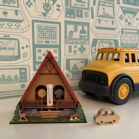 Produktbild Kikkerland DIY Weather House