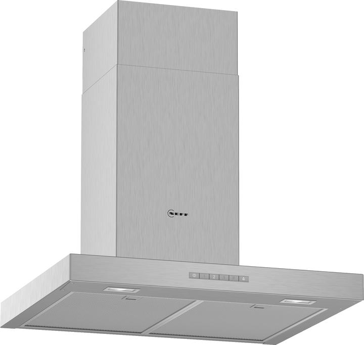 Produktbild Neff D64BBE1N0 Dunstabzugshaube Wandmontiert Edelstahl ³/h A (Wandhaube)
