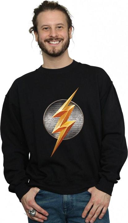 Immagine prodotto Justice League Movie Flash Emblem Felpa Uomo (L)