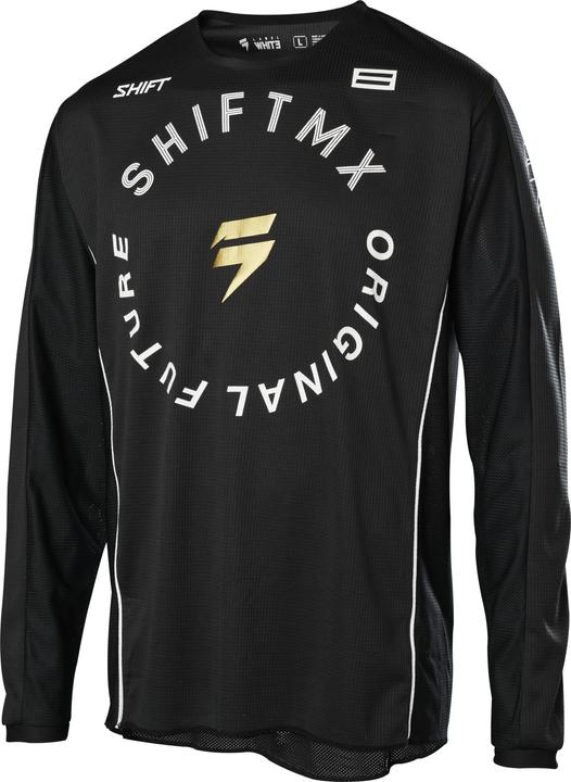 Immagine prodotto Shift Jersey Whit3 Vega Le Nero/Oro (S)