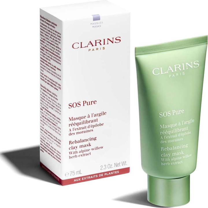Immagine prodotto Clarins SOS Impurità - Maschera riequilibrante all'argilla 75ml (75 ml)