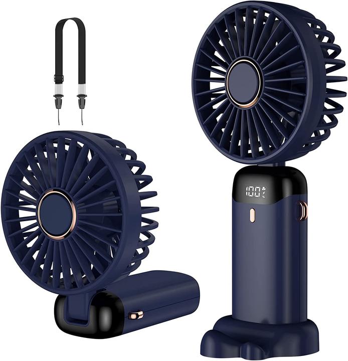 Actual product image Lumina Swiss Mini Strong-Wind Hand Fan