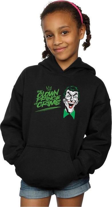 Actual product image Girls Batman Joker The Clown Prince Of Crime Hoodie (140, 146)