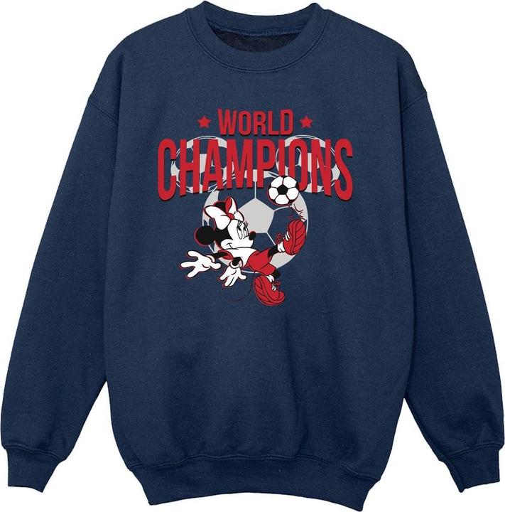 Disney Minnie Mouse World Champions Sweatshirt Mädchen (140, 146)