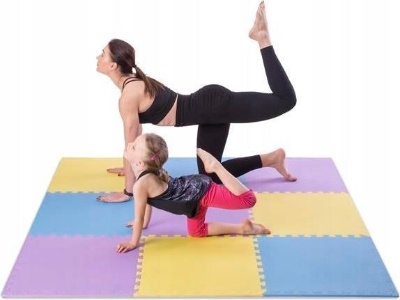 Immagine prodotto One Fitness Mata ochronna MP10 180 cm x 180 cm x 1 cm wielokolorowa (10 mm)