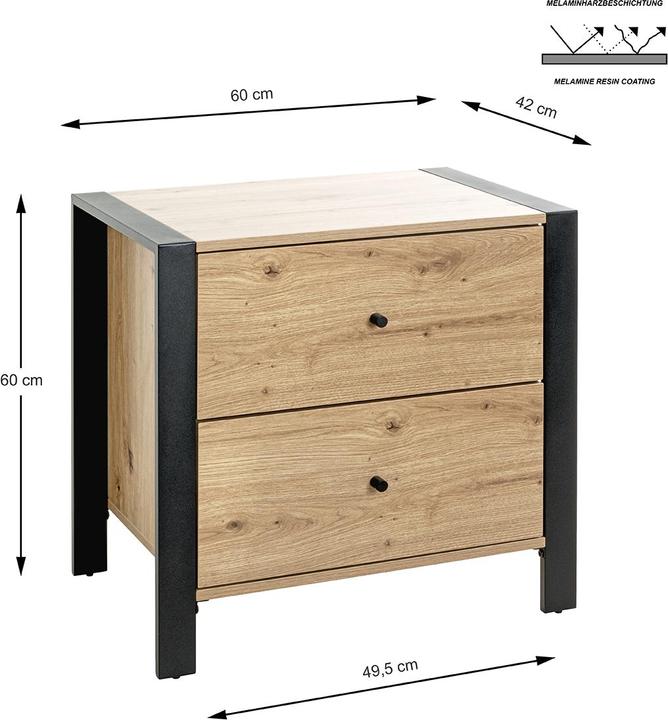 Image du produit HAKU Möbel Console (60 x 42 x 60 cm)