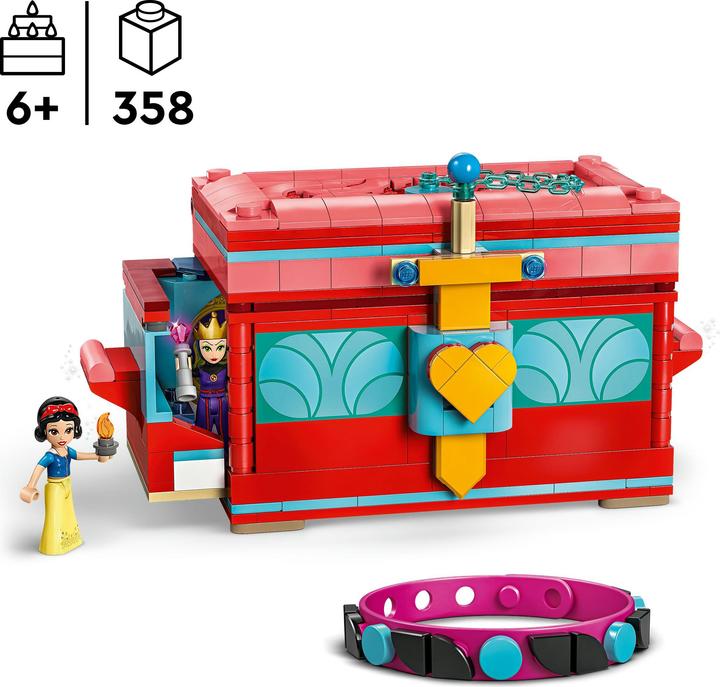 Image du produit LEGO Coffret à bijoux de Blanche-Neige (43276, LEGO Disney)